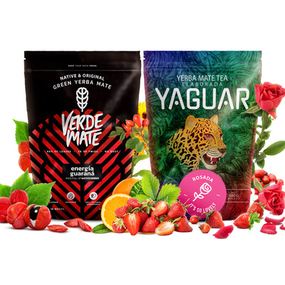 Set de Maté : Verde Mate + Yaguar