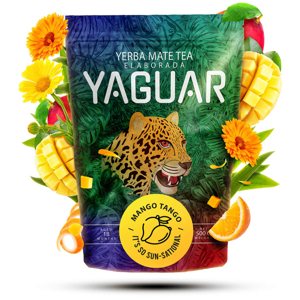 Set de Maté Yaguar 500g 0,5kg Calebasse + Bombilla