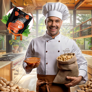Nustino – Beurre de cacahuète en poudre – Salted Caramel (sans sucre ajouté) 400 g