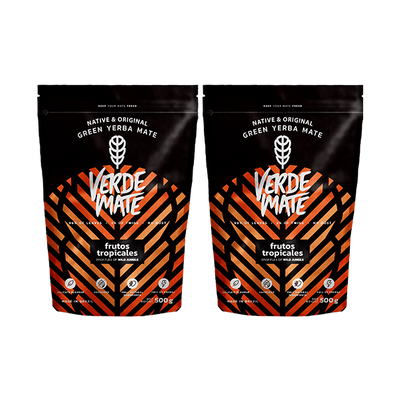 Yerba Verde Mate Green Frutos Fruits Tropicaux 1kg