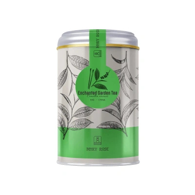 Mary Rose – Thé Enchanted Garden en boîte – 50 g