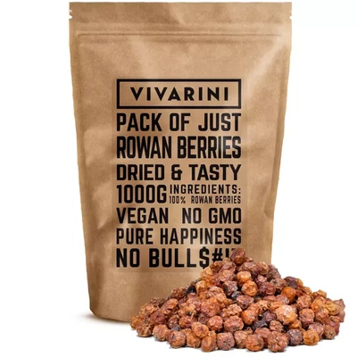 Vivarini – Sorbier des oiseaux – fruits séchés – 1 kg