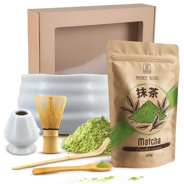 Set cadeau pour l'infusion de thé Matcha