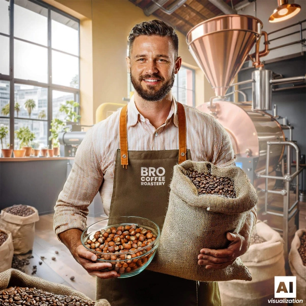 Bro Coffee Roastery – Café en grains Brazil Samba Premium 1 kg