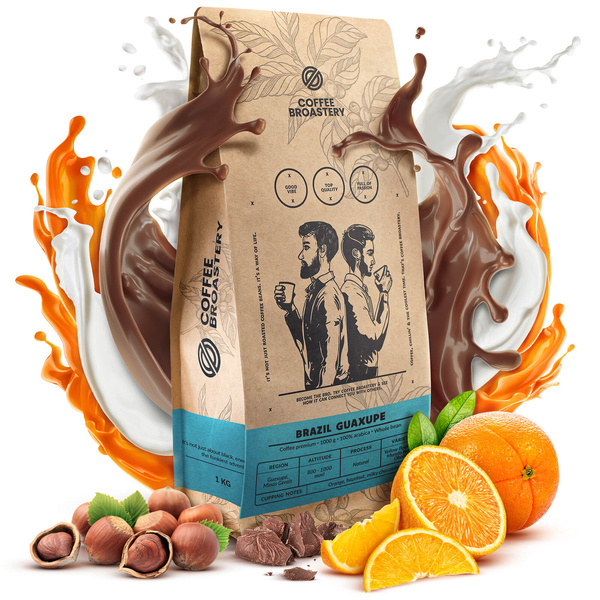 Bro Coffee Roastery – Café en grains Brazil Guaxupe Premium 1 kg