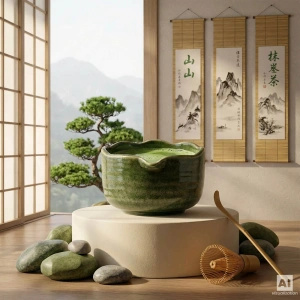 Set d'infusion de thé Matcha: matcha 100g + accessoires