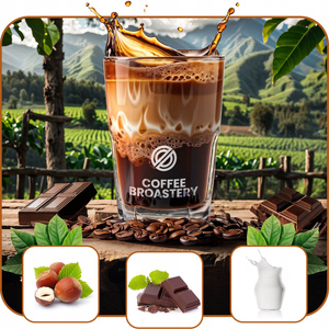 Coffret cadeau Bro Coffee Roastery : café Brazil Mogiana + caramels au lait aromatisés au café + mug