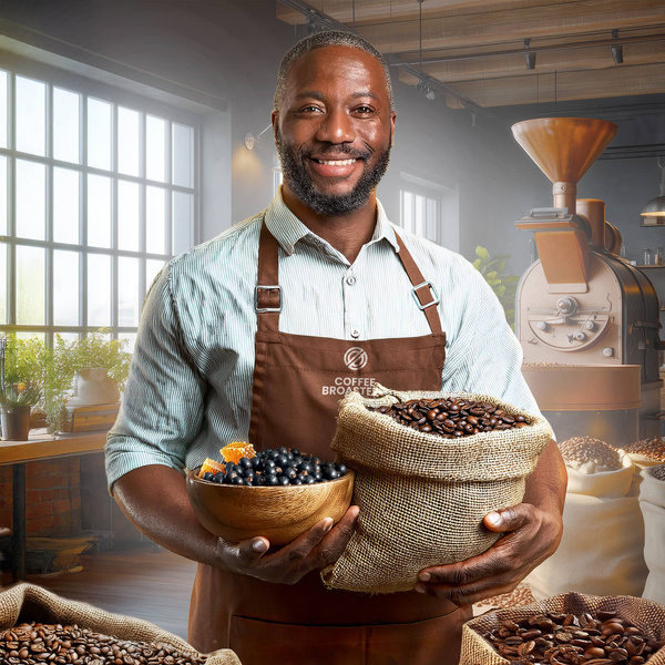Bro Coffee Roastery – Café en grains Kenya Nyeri Speciality 400 g