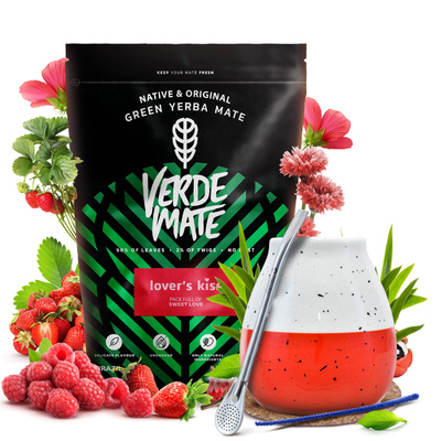 Set de Maté Verde Mate 400g 0,4kg Calebasse + Bombilla