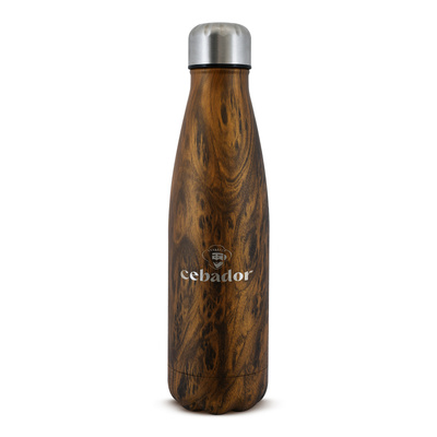 Bouteille isotherme Cebador 500 ml – couleur bois