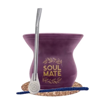 Set une calebasse Pepita à Yerba Mate