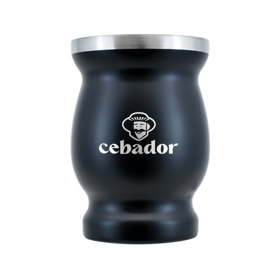 TermoMate Cebador – tasse isotherme pour yerba maté – 190 ml (noir)