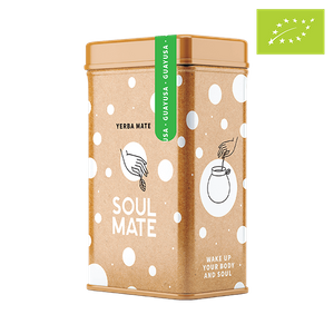 Yerbera – Boîte en métal + Soul Mate Orgánica Guayusa 0,5 kg