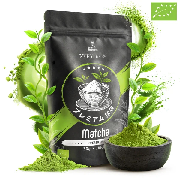 Coffret cadeau : matcha japonais premium + matchawan + accessoires en bambou
