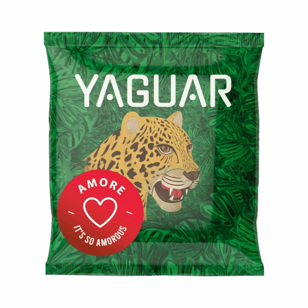 Yaguar Amore 50 g – maté avec fruits et herbes du Brésil 