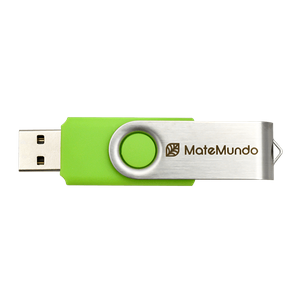 Clé USB avec le logo Mate Mundo