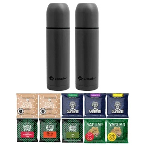 Yerba Mate OUTDOOR Set 10x50g Yerbomos AllInOne