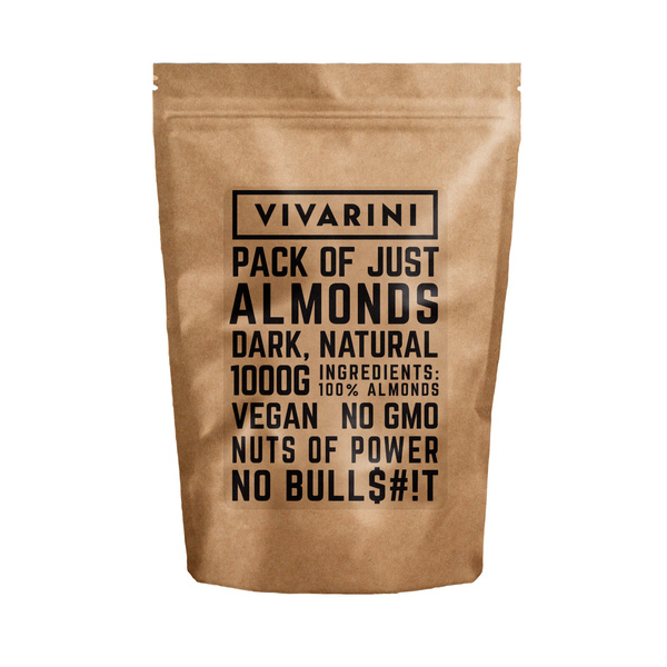 Vivarini – amandes naturelles (foncées) – 1 kg