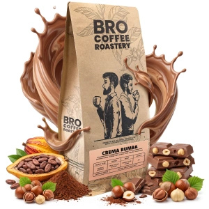 Bro Coffee Roastery – Café en grains Crema Rumba 1 kg