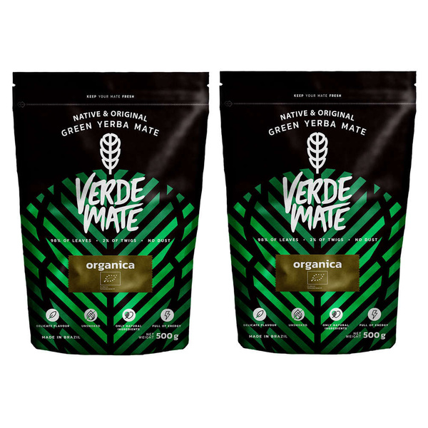 Set de Maté : Verde Mate Organica 2x500g