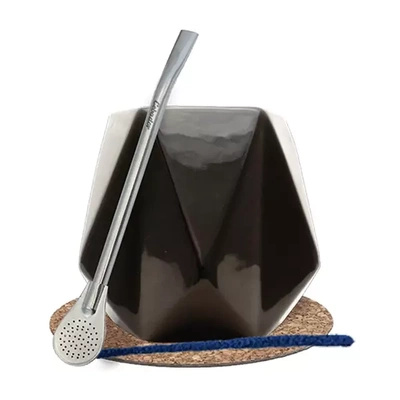 Set une calebasse Diamante à Yerba Mate