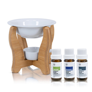 Coffret cadeau ésotérique pour l'aromathérapie : huiles essentielles + sauge blanche + accessoires