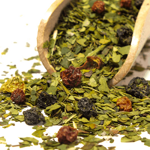 Yerbera – Boîte en métal + Verde Mate Green Frutos del Bosque 0,5 kg