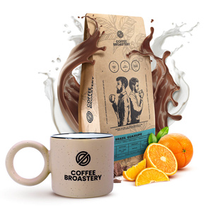 Coffret Coffee Broastery : café Brazil Guaxupe + mug