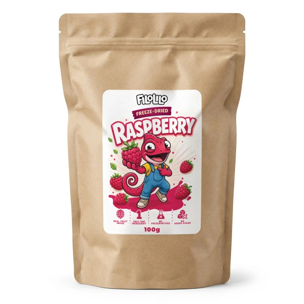 FiloLilo – Framboises lyophilisées 100 g
