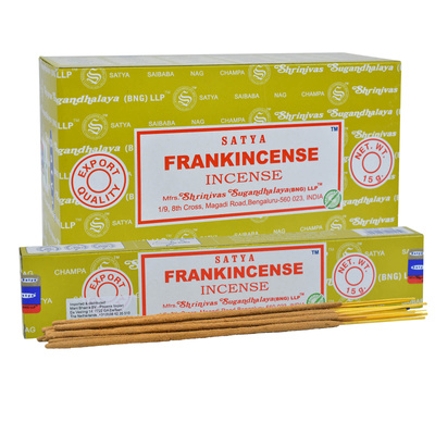Bâtons d'encens Satya – Frankincense