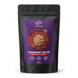 Nustino Crunch – Noix de cajou grillées – Hot & Bold Chilli 200 g