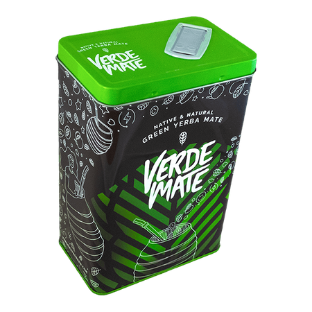 Yerbera boîte avec Verde Mate Green Fitness 500g – maté avec fruits et herbes du Brésil 