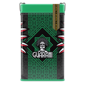 Yerbera – Boîte en métal + Guarani Premium 0,5 kg