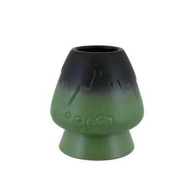 Kusenaoshi Mountain – Support pour fouet à matcha (vert)