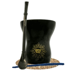 Set d'Accessoires pour Maté : Calebasse + Bombilla