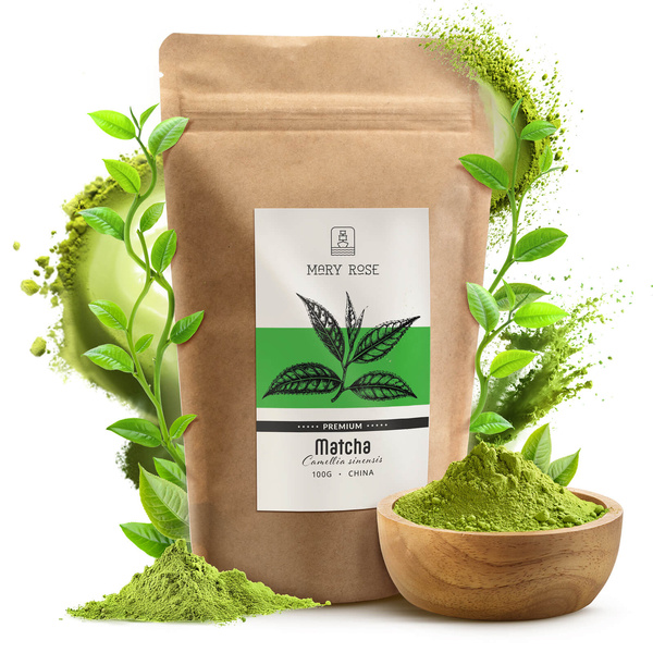 Mary Rose – Thé vert Matcha chinois Premium 100 g