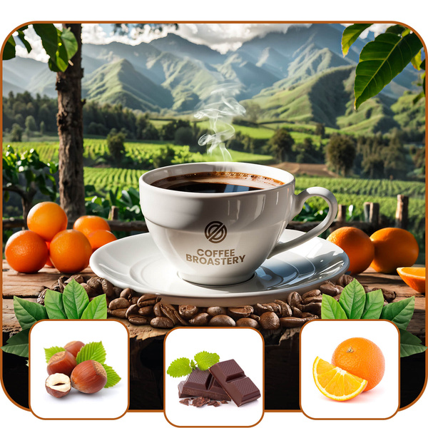 Coffret cadeau Bro Coffee Roastery : café Amico dall'Italia + caramels au lait aromatisés au café + mug