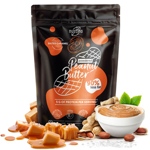 Ensemble de beurre de cacahuète en poudre Nustino : Raspberry + Salted Caramel + Matcha 3x400g