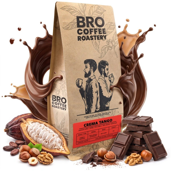 Bro Coffee Roastery – Café en grains Crema Tango 1 kg