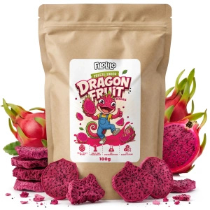 FiloLilo – Fruit du dragon lyophilisé en tranches 100 g