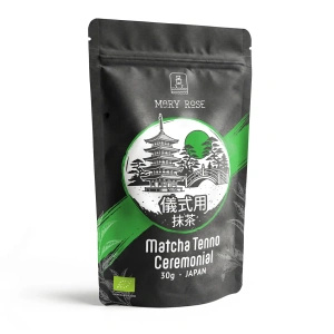 Mary Rose – Thé vert Matcha Tenno japonais (BIO) Cérémoniel 30 g