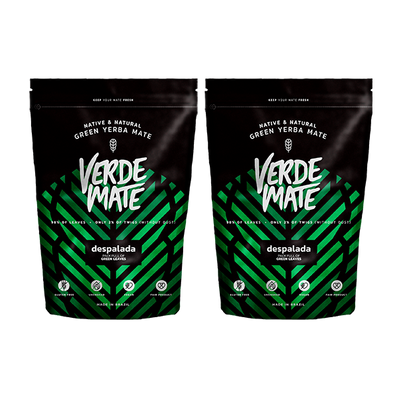 2 x 500g Verde Mate Green Despalada (1kg)