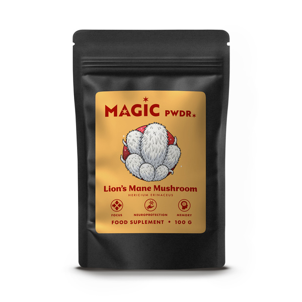 Magic Pwdr – Lion’s Mane – Hydne hérisson 100 g