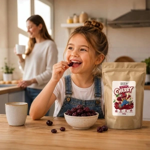 FiloLilo – Cerises lyophilisées entières dénoyautées 100 g