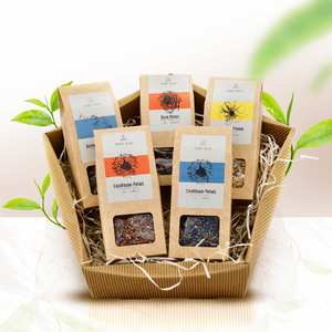 Coffret cadeau : fleurs comestibles séchées de Mary Rose