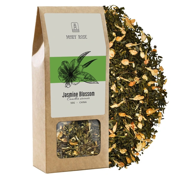 Coffret cadeau de thés en feuilles Mary Rose : différentes saveurs 6x50g