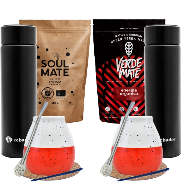 Set de Maté pour deux + Thermos