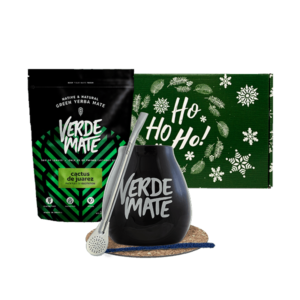 Set cadeau Yerba Verde Mate Cactus 0,5kg 