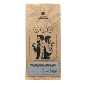 Bro Coffee Roastery - Café en grains Amico dall'Italia Espresso Roast 400 g