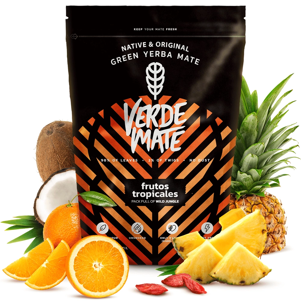 Verde Mate Frutos Tropicales - Yerba Mate